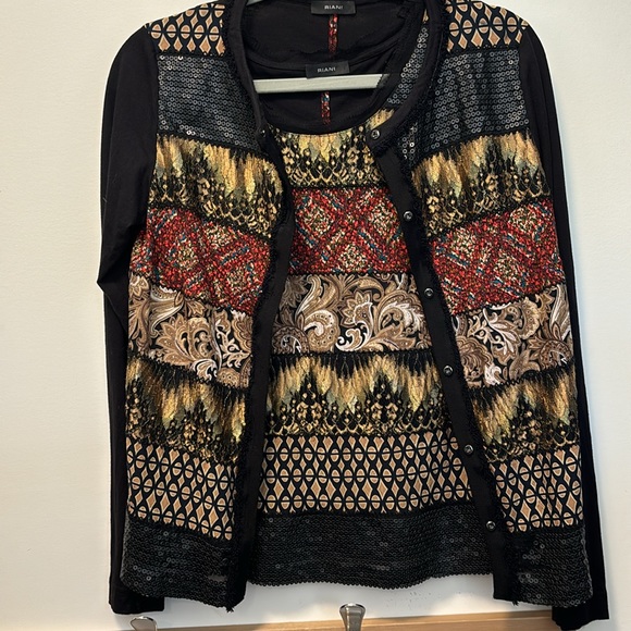 Riani two piece set tank and cardigan - Picture 2 of 8